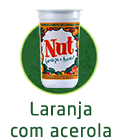Nut Sabor Morango - Copo 290ml
